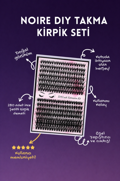 Noire Takma Kirpik Seti 280 Adet